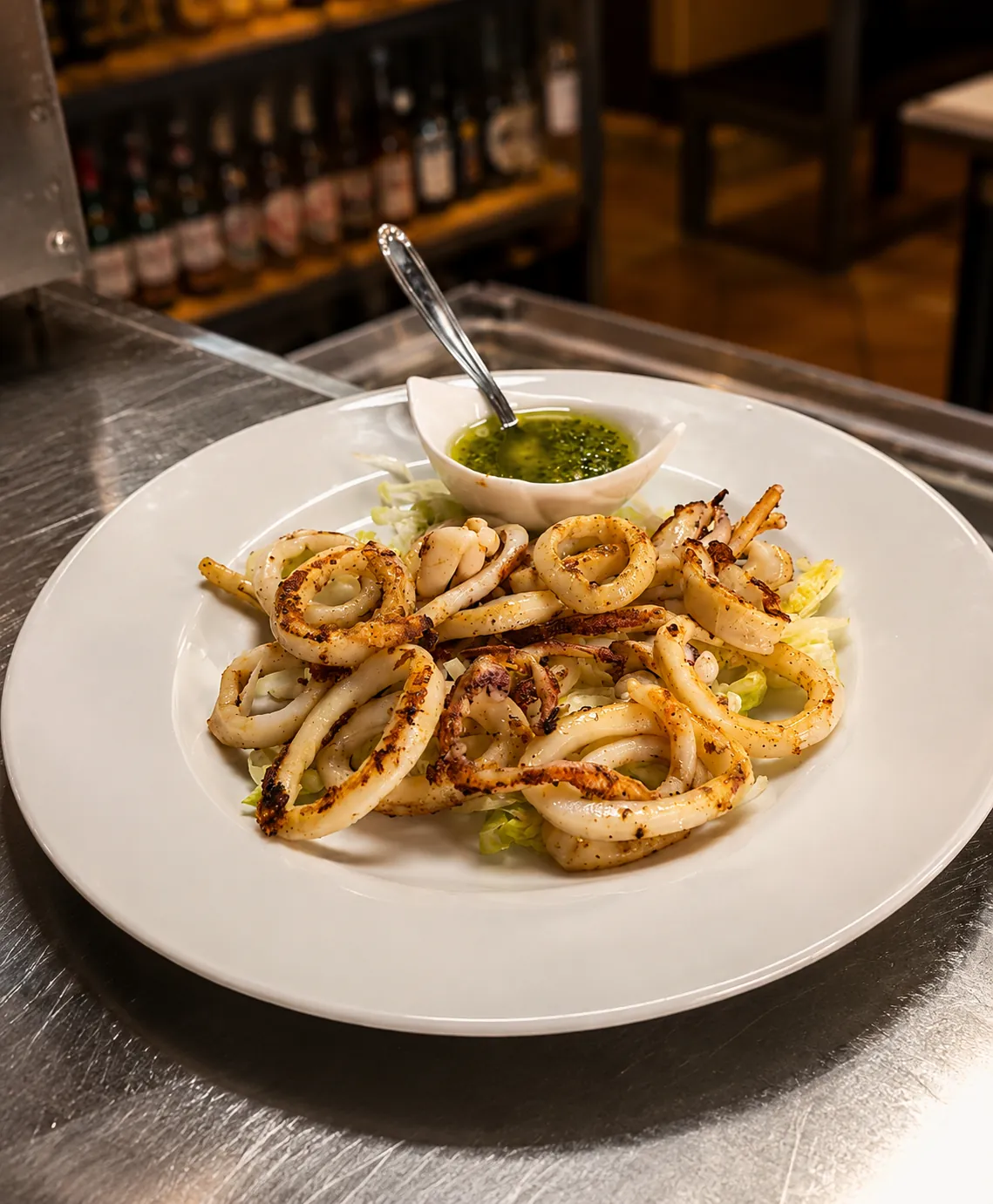 Calamares a la romana en Bar La Betty