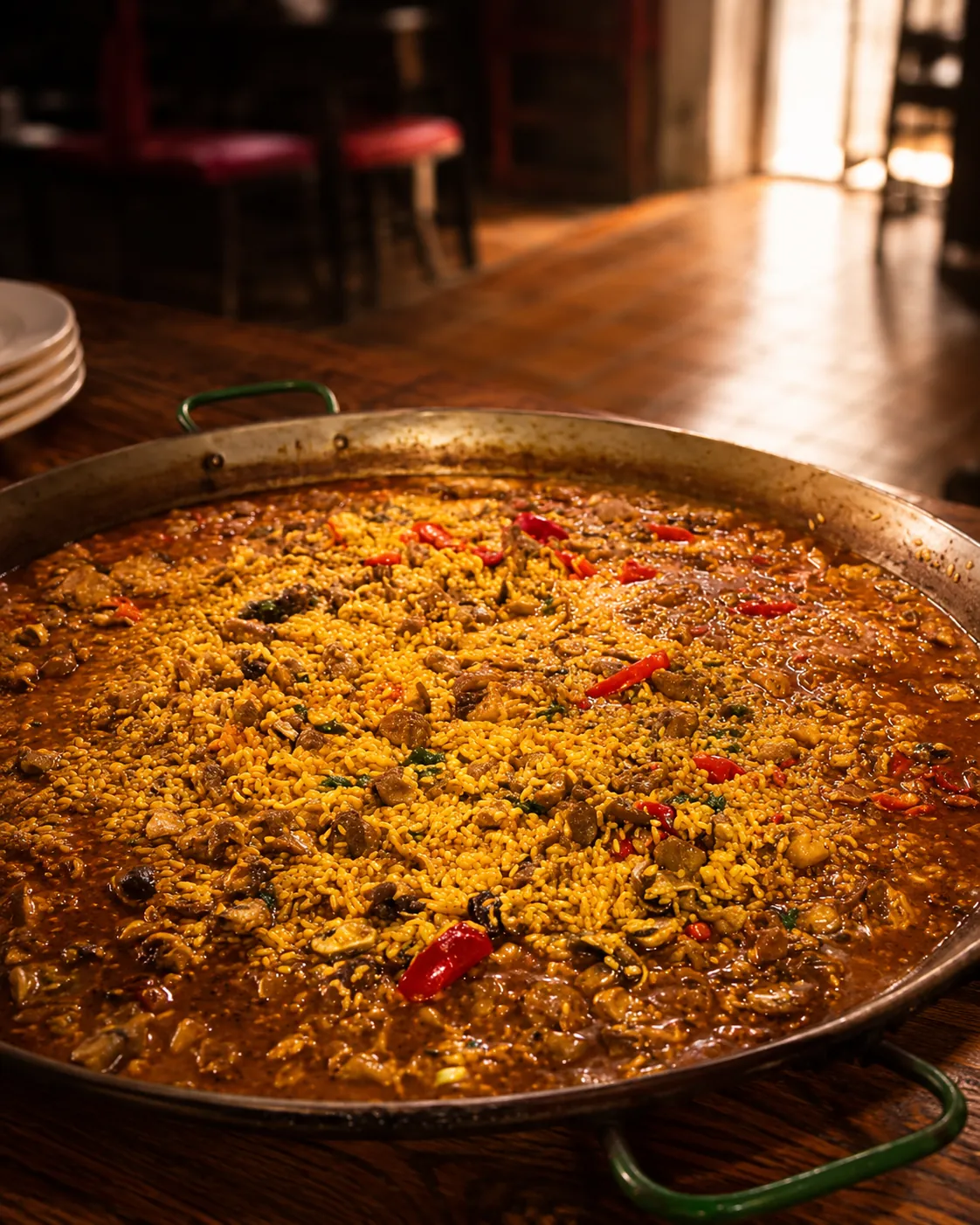 Paella casera de Bar La Betty en Molina de Segura